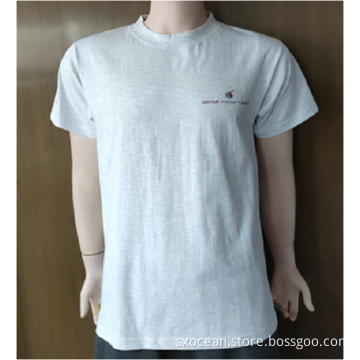 100% Men's cotton t-shirt short sleeve